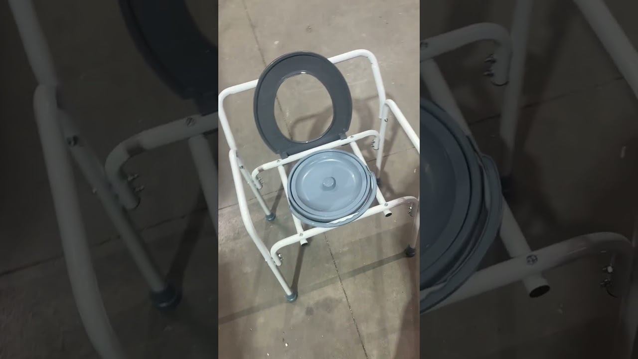 Короткий видео обзор: кресло туалет Медши производство Россия.