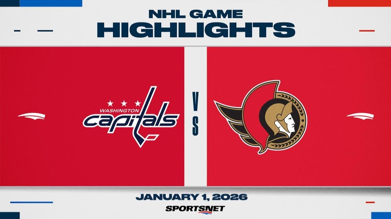 02.01.2026 | ОБЗОР МАТЧА | Оттава Сенаторз - Вашингтон Кэпиталз | Highlights смотреть онлайн