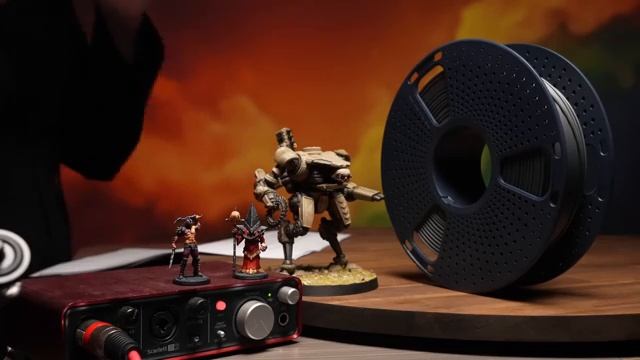 Этот филамент отлично подходит для миниатюр. смотреть онлайн