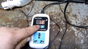 Простейший контроллер температуры настройка XK 2002 XK-2001 c двумя кнопками настройки