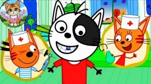 Мультик Три Кота/Доктор #2 Стоматолога вызывали? Давай, вылечим котика!/Смотреть мультфильм