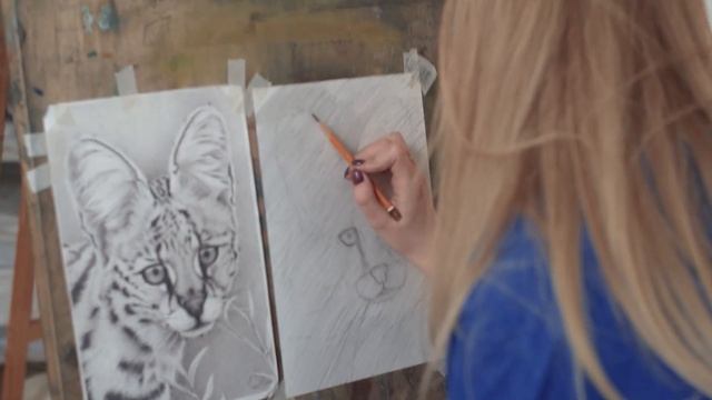 “Впервые в жизни попробовала рисовать - и вот, что получилось!”