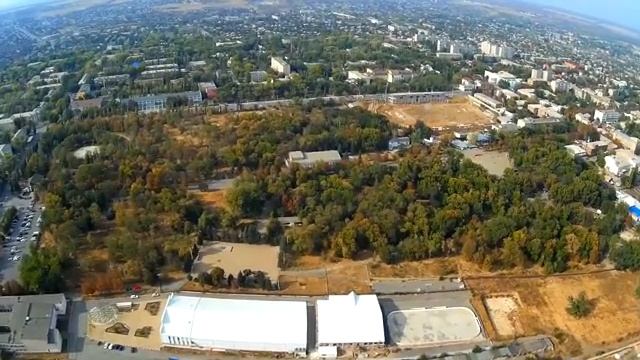 Город Шахты район автовокзала с высоты птичьего полета [get.gt] смотреть онлайн