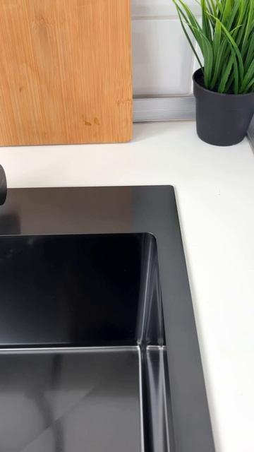 Мойка из нержавеющей стали Havana черная смотреть онлайн