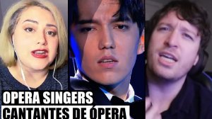 ОПЕРНЫЕ ПЕВЦЫ ВПЕРВЫЕ СМОТРЯТ ДИМАША _ РЕАКЦИИ С ПЕРЕВОДОМ