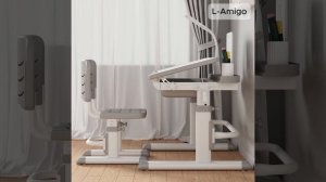Комплект растущей парты для школьника со стулом LOTT_L-Amigo