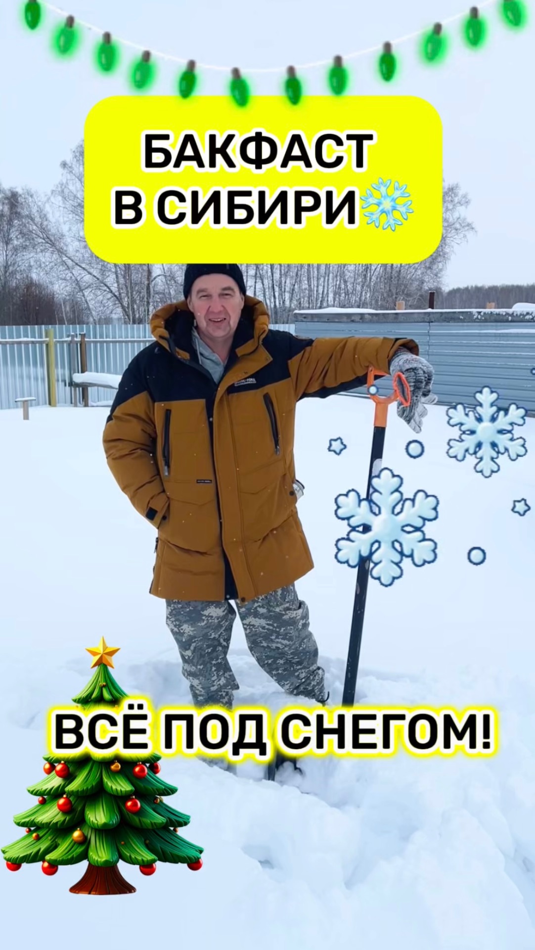 Бакфаст в Сибири. Всё под снегом! смотреть онлайн