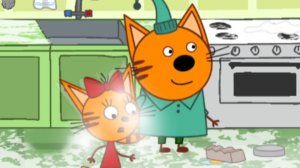 Три кота. сказки на ночь. мультфильм игра