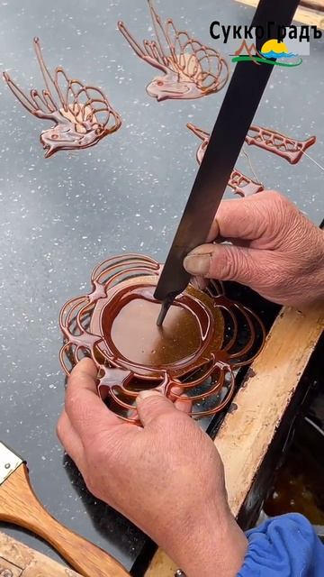 Изготовление сахарной корзинки😲🤪 смотреть онлайн