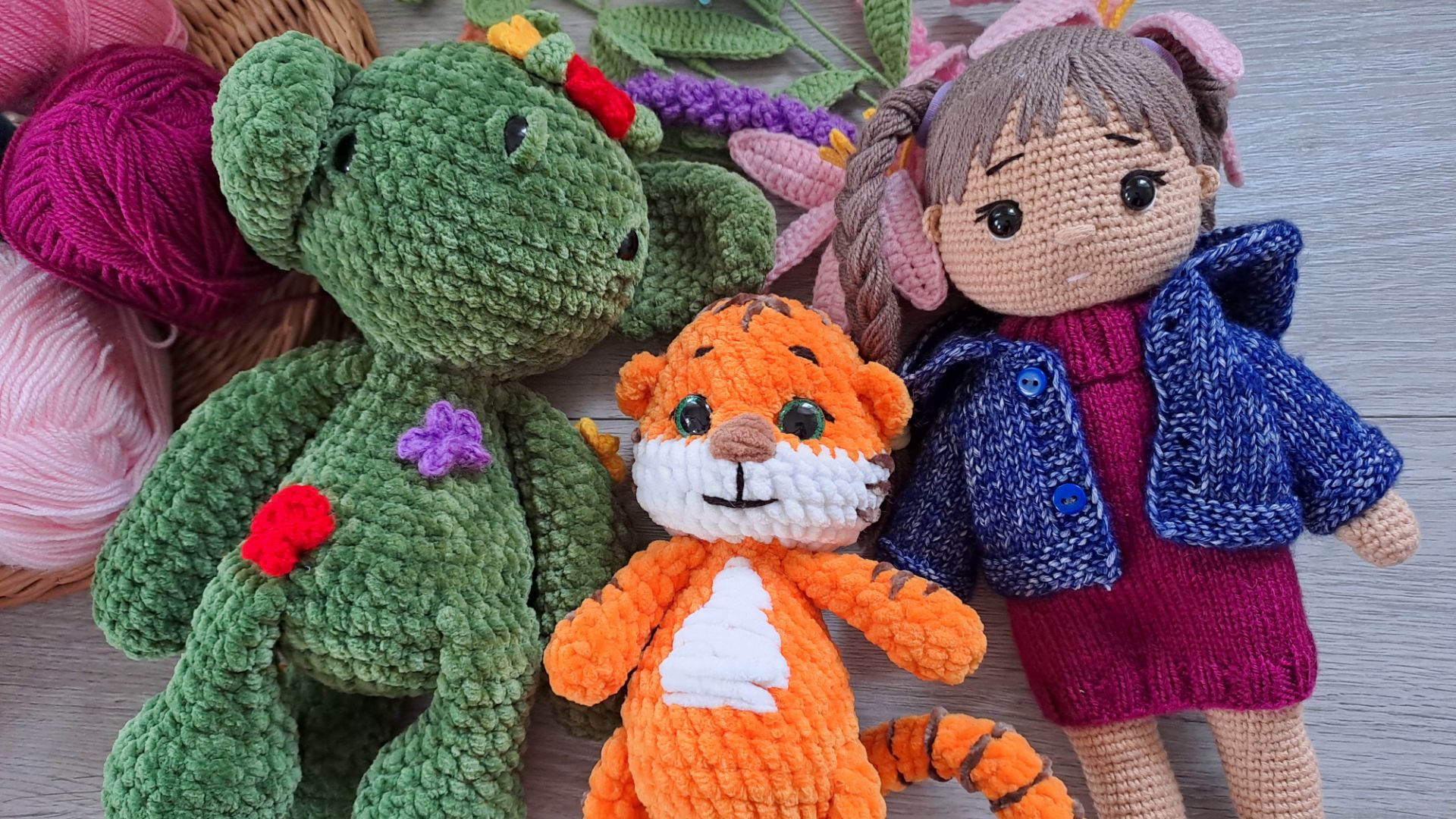 Новый год -Новые игрушка. Вязовлог № 13