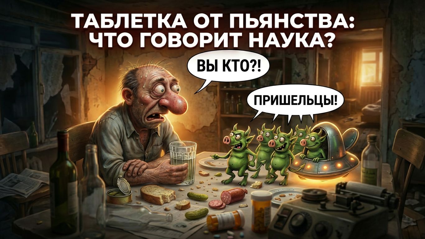 Анатолий Клёсов | Таблетка от пьянства: что говорит наука? смотреть онлайн