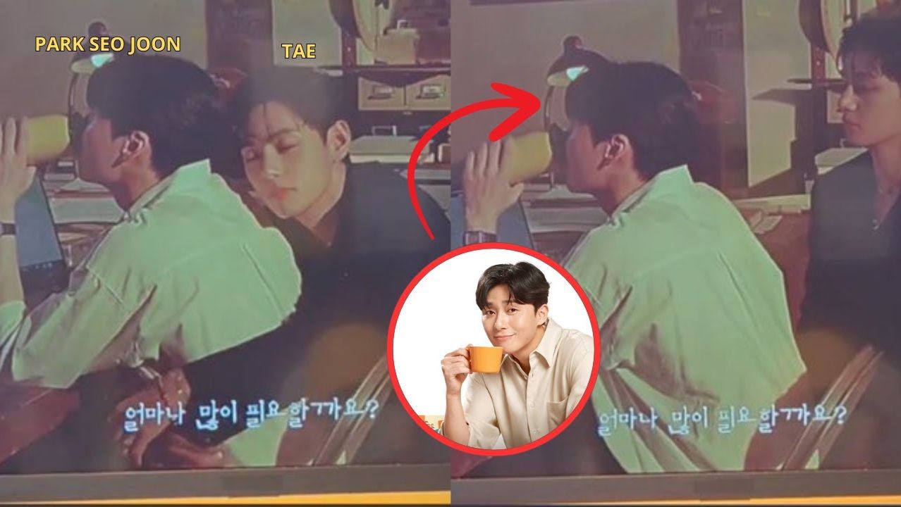 Ким Тэхён снялся вместе с ПСДжуном! Сцена вызвала восторг у поклонниц! смотреть онлайн
