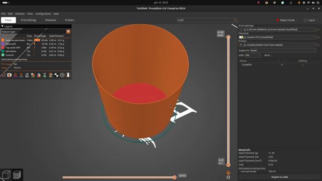 Настройки для водонепроницаемой печати в Bambu Studio смотреть онлайн