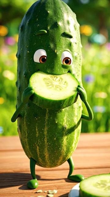 Огурчик обедает 😂 смотреть онлайн