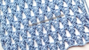 Оригинальная крупная сетка для вязания джемпера,  туники 💥 Новый узор спицами
