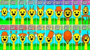 INCREDIBOX SPRUNKI ВСЕ СВАПЫ ФАЗА 1 ОТ 1 ДО 19