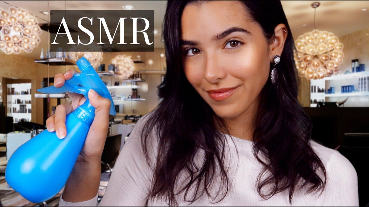 ASMR Giving You a Soft Hair Treatment смотреть онлайн