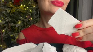 АСМР хруст сухим мелом. С Новым Годом!🎄🍾🎉🎊🎁