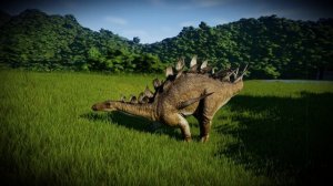 Динозавры. Стегозавр. Stegosaurus