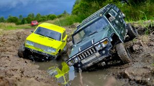 Колеса решают! Поэтому 2106 4х4 круче чем Hummer на бездорожье! ... RC OFFroad 4x4