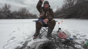 Первый лёд 2026г. Рыбалка на жерлицы.  Волжский Волгоградская обл.