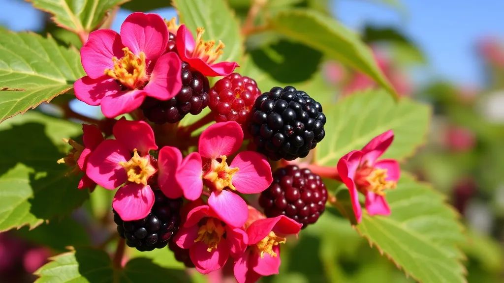 Ежевика Три Короны. Вкусный и урожайный сорт. смотреть онлайн