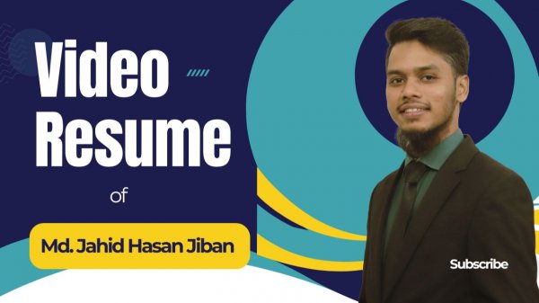 Video Resume of Jiban
