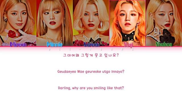 i-dle- senorita (ver. i-dle) lyrics
