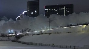 ПОЕЗД ДЕДА МОРОЗА В МОСКВЕ