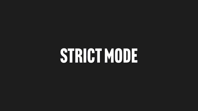 116. Strict Mode смотреть онлайн