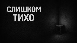 Слишком тихо. Страшные. Мистические. Творческие истории