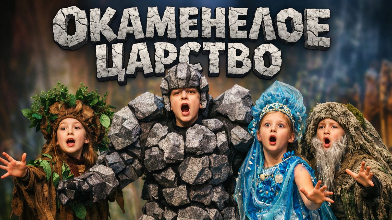 Театральная постановка детей экологическая сказка об Окаменелом царстве
