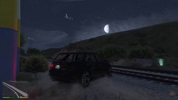 Сын впервые играет в GTA V