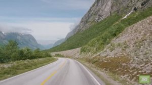 Живописная поездка в Норвегию с разрешением 4K из