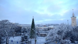 Заснеженный Крым / Прогулка по Симферополю