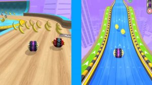 Going balls All Levels Gameplay IOS Android Going Balls level 1312 Banana frenzy Bonus level