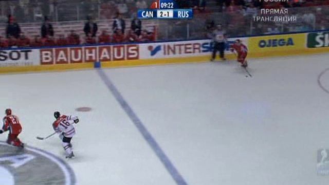 Чемпионат мира по хоккею 2008. Финал. Россия - Канада 1 период,