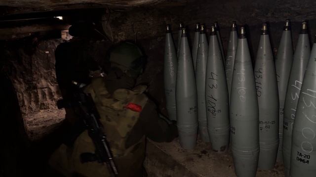 Боевая работа расчета гаубицы Мста-Б группы рвойск Север смотреть онлайн