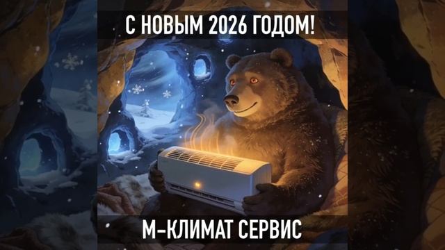 · За тепло в вашем доме! С Новым годом от «М-Климат Сервис»!