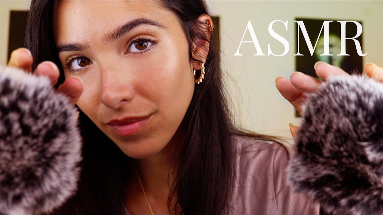 ASMR for Anxiety Relief and Comfort (Soft Sounds, Fluffy Mics, Closeup whispers, Face brushing) смотреть онлайн
