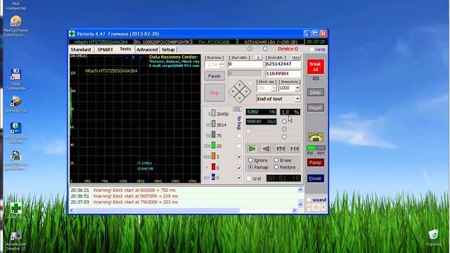 Ремонт HDD удаление BAD (битых) секторов (Remap и Обрезка жесткого диска) смотреть онлайн