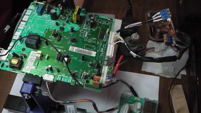 Ремонт платы SYMSI7.0 от котла Saunier Duval Thema Classic