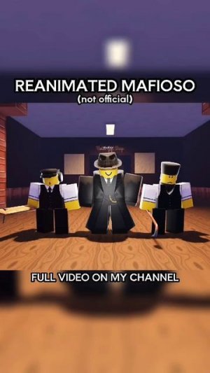 КОНЦЕПТ НОВЫХ АНИМАЦИЙ СКИНУ MAFIOSO | МАФИЯ ОТ Xoaterz FORSAKEN ROBLOX