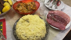 💥НАШ ПРАЗДНИЧНЫЙ СТОЛ🎊 / А ПОТОМ…. УХА😜