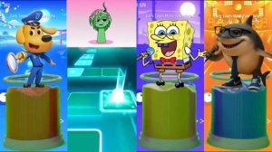 Игровой процесс Tiles Hop 🎧 Непрерывный музыкальный микс