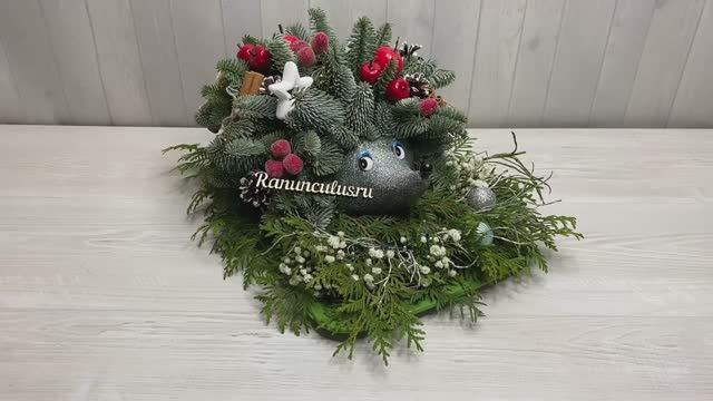 Ежик из лапника нобилиса смотреть онлайн