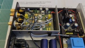 Фонокорректор на германиевых транзисторах с электронным дросселем