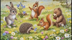 Аудиосказка о цветочной поляне