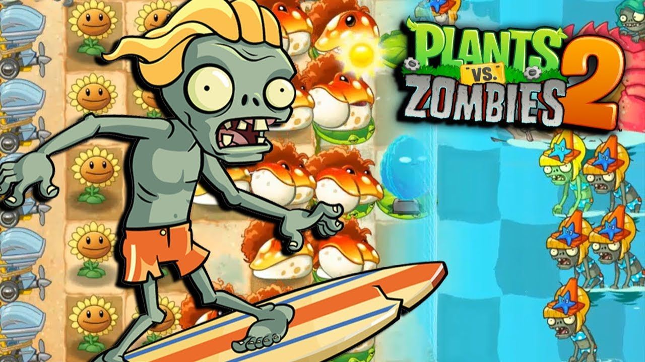 Зомби против растений! Plants vs Zombies ПвЗ PvZ Растения против Зомби смотреть онлайн