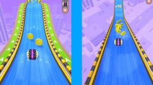 Going balls All Levels Gameplay IOS Android Going Balls level 1312 Bonus level Speed Run